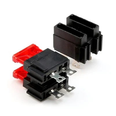 Dual Slots PCB Mount Blade Sikringsholder