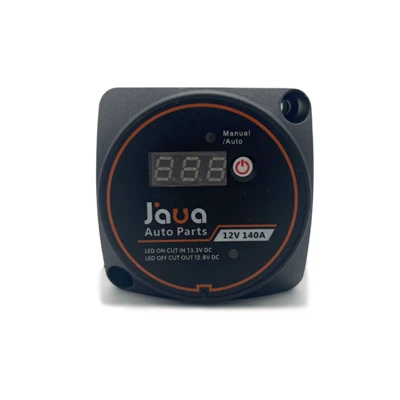 Smart Dual Battery Isolator med LED-skærm