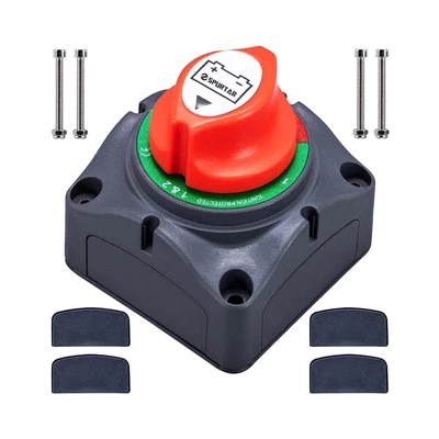 4-positioner batterihovedafbryder Afbryd isolator